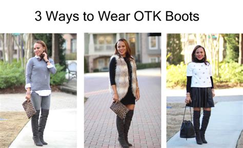 Ways To Wear Over The Knee Boots Nicole To The Nines