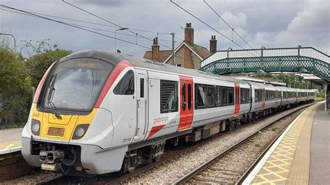 Greater Anglia Class 720 EMU Passenger Service Arriving At Rayleigh