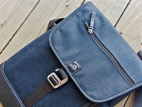 The Brenthaven Collins Vertical Messenger Bag For Surface Book Is