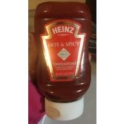 Heinz Hot And Spicy Tomato Ketchup Calories Nutrition Analysis More Fooducate