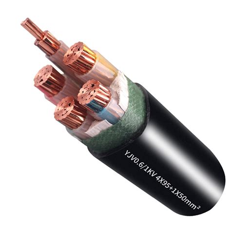 Standard Yjv Low Voltage 0 6 1kv 4x 4 Xlpe Power Cable For Cement Factory Marketer Goodmax