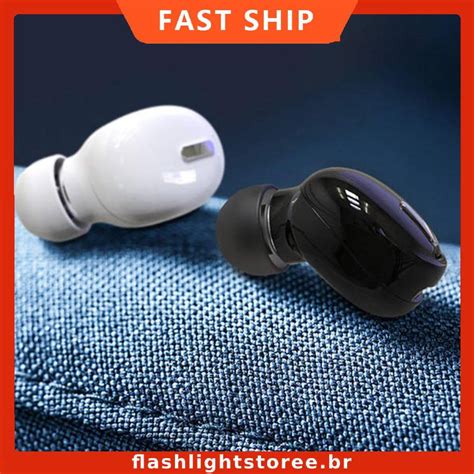 Mini Fone De Ouvido Bluetooth Sem Fio Esportivo Jogos Microfone