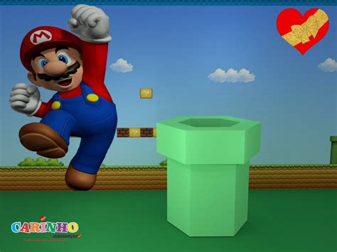 Green Pipe Mario Bros Low Poly Papercraft - Etsy