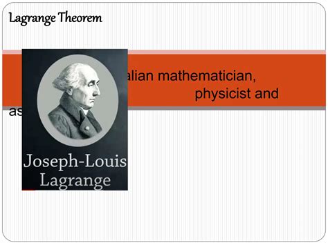 COSETS AND LAGRANGES THEOREM REPORT Pptx