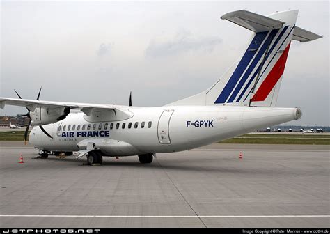 F GPYK ATR 42 500 Air France Airlinair Peter Menner JetPhotos