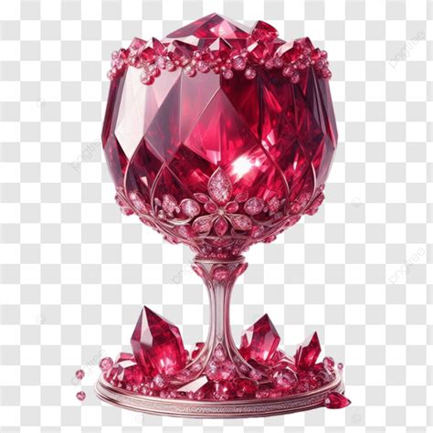 China Año Nuevo Rojo Cristal Vino Copa Clipart Aislado PNG dibujos