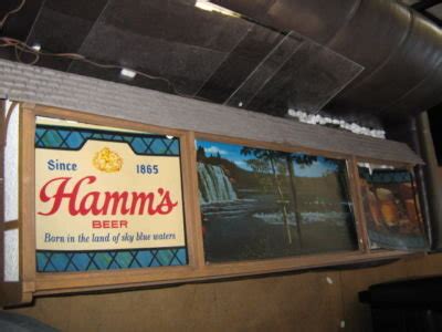 HAMM'S SCENARAMA BEER SIGN FOR PARTS REBUILD BAR HAMMS | #118316204