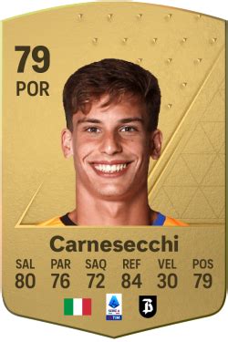 Valoraciones Jugadora De Ea Sports Fc Marco Carnesecchi Electronic