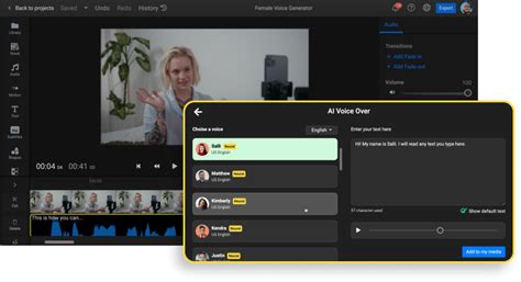 Flixiers Female Voice Generator Convert Text To Womans Voice
