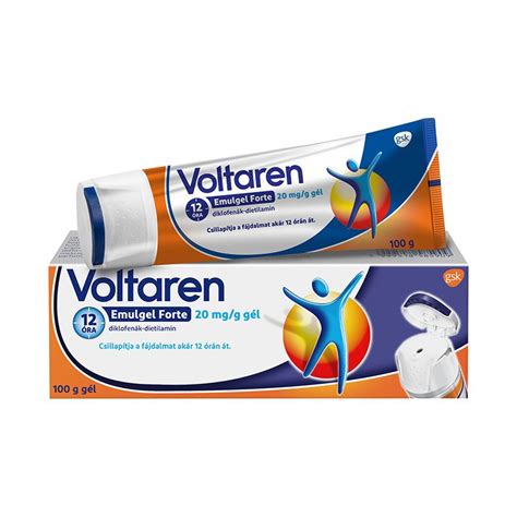 Voltaren Emulgel Forte 20 mg g gél felpattintható kupakkal Pingvin Patika