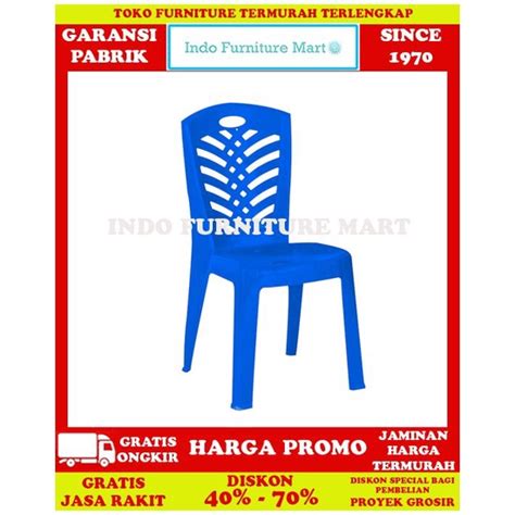 Jual Kursi Plastik Napolly Plastic Chair Makan Serbaguna Big B