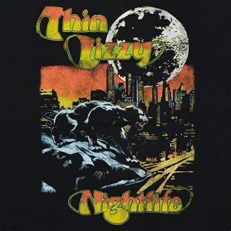 Thin Lizzy Nightlife T Geekhead