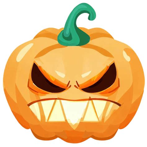 Angry Pumpkin Icon Halloween Emotions Iconpack Icon Archive