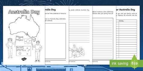 Australia Day Activity Booklet Primary Education Twinkl