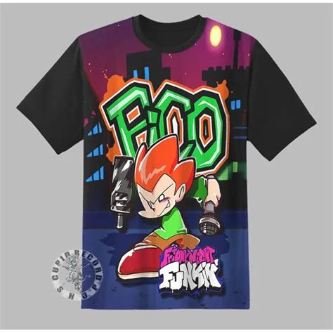 2022 Friday Night Funkin Fnf 3d T Shirt Kids Anime Game Friday Night