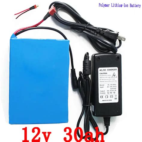 Battery 12v 30ah 30000mah 12v dc batteries portable li ion lithium battery pack for backup power ...