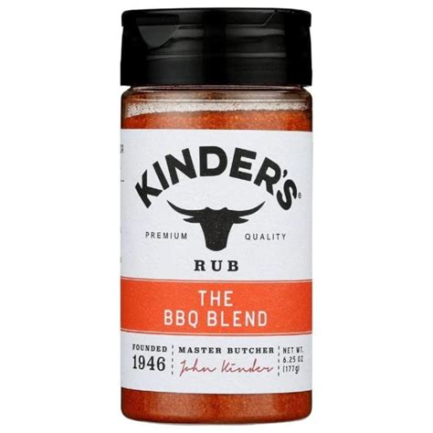 Kinders Seasoning Bbq Blend 6 25 Oz Pack Of 6