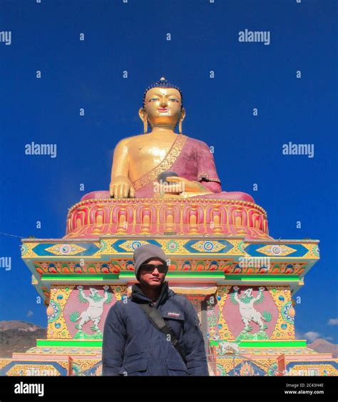 Giant Lord Buddha Statue Of Tawang A Tourist Attraction Of Arunachal