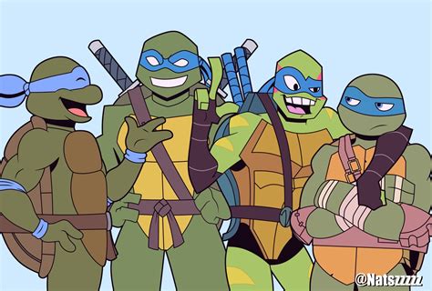 Natsz Natszzzzz On X Teenage Mutant Ninja Turtles Artwork Teenage