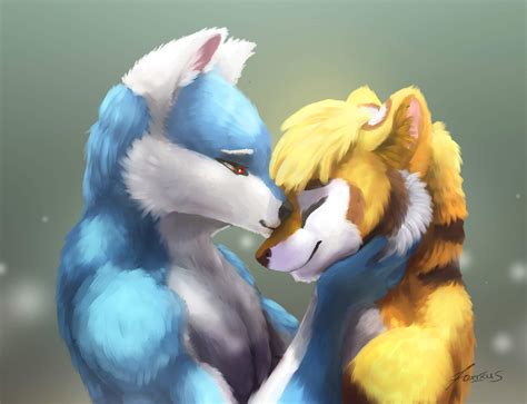 Valentine Couple Commission Art By Me R Furry