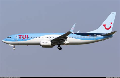 OO JEF TUI Fly Belgium Boeing 737 8K5 WL Photo By Kris Van