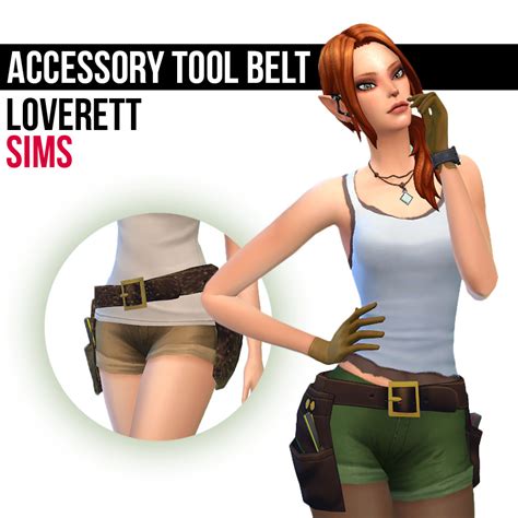 loverettsims: Tool belt as accessory Little... | love 4 cc finds