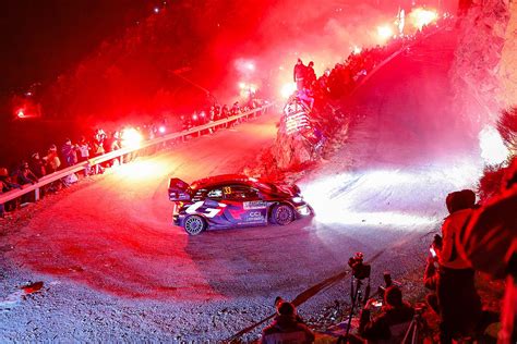 WRC Monte Carlo Evans Sets Pace As 2024 Season Begins