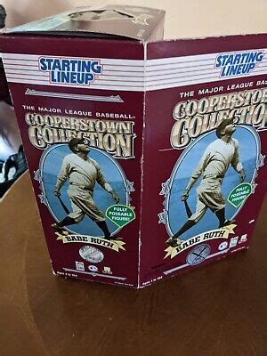Starting Lineup Cooperstown Collection Babe Ruth Fully Posable Figure 1996 EBay