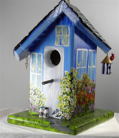 Bird Houses Painting Ideas | Birdcage Design Ideas