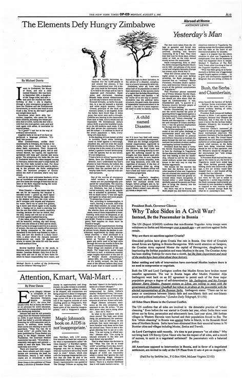 New York Times Op Ed Pages On Behance
