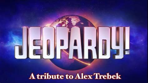 Alex Trebek Tribute Youtube