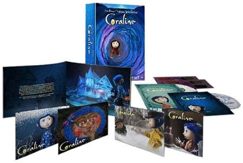 Buy Coraline Widescreen Limited Edition T Set Blu Ray Boxset Online