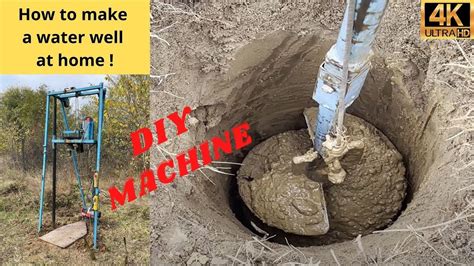 Homemade water well drill rig machine how to make a water well at home ...