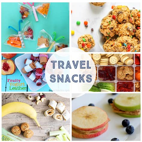 Travel Snacks - The Crafting Chicks