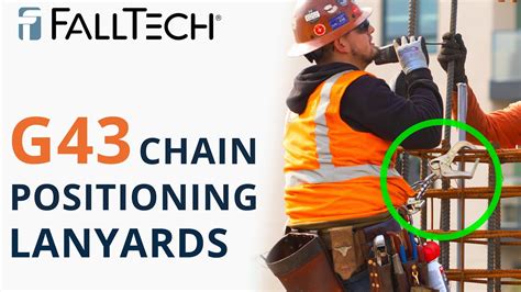 FallTech 8252 23 Premium Rebar Positioning Assembly With GR 43 Chain