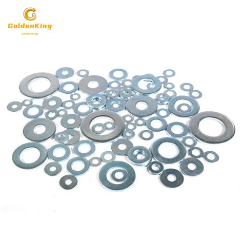 China Manufacturer Zinc Plated Arandela Plana Galvanized Carbon Steel