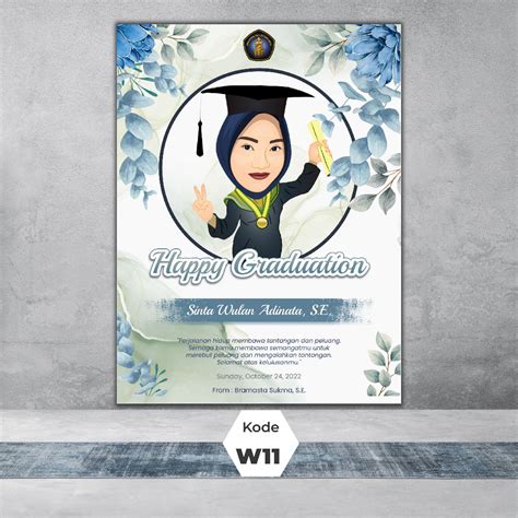 Jual Cetak Desain Kado Wisuda Cewek Aestetik Kado Wisuda Elegant