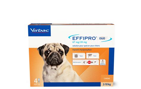 Virbac Effipro Duo Spot On Antiparasitario Para Perros De A Kg