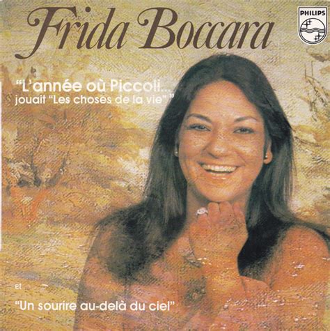 Partitions Et Accords De Frida Boccara L Ann E O Piccoli Les Choses