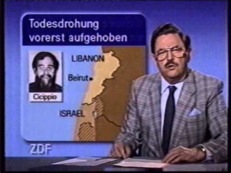 ZDF 04 08 1989 Heute Gerhard Klarner Eine Seiner Letzten Sendungen