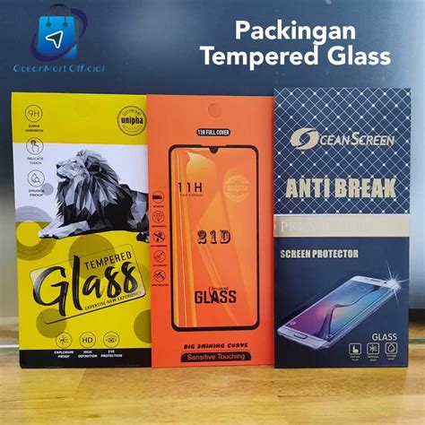 Jual Grosiran Packing Tempered Glass Isi Lembar Kantong Kertas