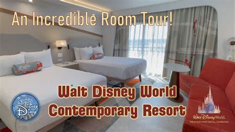 Walt Disney World Resort Disney Contemporary Resort Room Tour