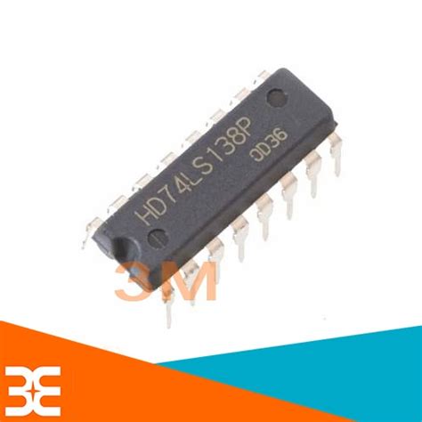 Tìm Hiểu 74ls138 3 To 8 Decoder Demultiplexer Dip16 Linh Kiện 3m Linh Kiện Điện Tử 3m