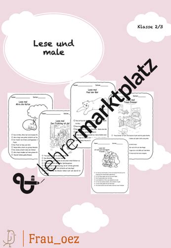 Lesemal In Unterrichtsmaterial Lesen Schulmaterial