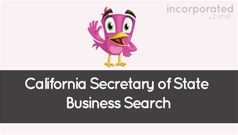 California Secretary of State Business Search (Step-By-Step)