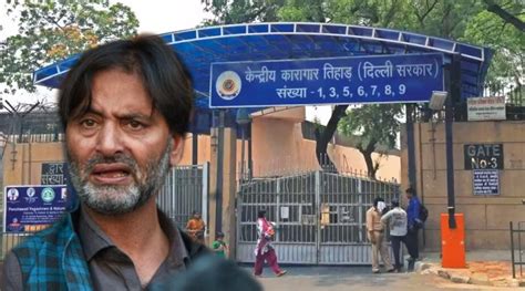 4 Tihar Jail Officials Suspended For Presenting Yasin Malik Physically