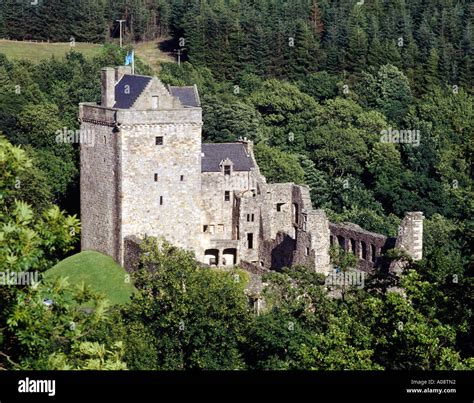 Dh Castle Campbell Dollar Glen Clackmannan Castle Amongst Trees Dollar