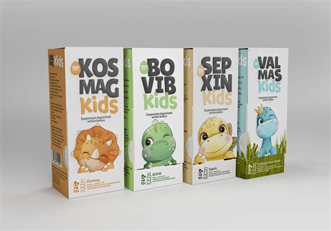 Bright Packaging For Childrens Medicine Designed By Minim Brand Design