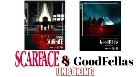 Scarface And Goodfellas 4k Uhd Unboxing The Film Vault Range Youtube