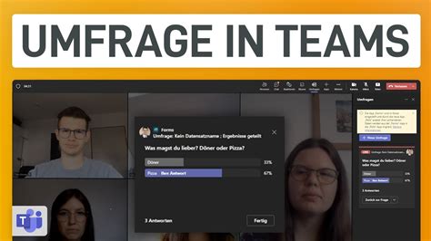 Microsoft Teams Umfrage Quiz Erstellen YouTube